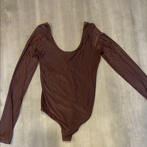 Aerie Brown Bodysuit (never worn)